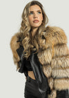 Paulina Exclusive Women Fur Leather Jacket